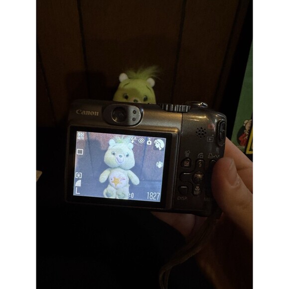 Canon PowerShot A590 IS 8.0MP Digital Camera - Gray Tested Works - Picture 9 of 9